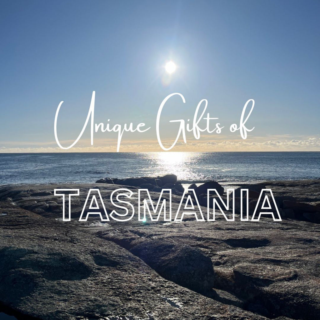 Family sharing Tasmania gift box featuring artisan fudge and local gourmet products