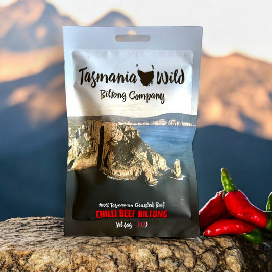 Tasmania Wild Biltong Company Chilli Beef Biltong