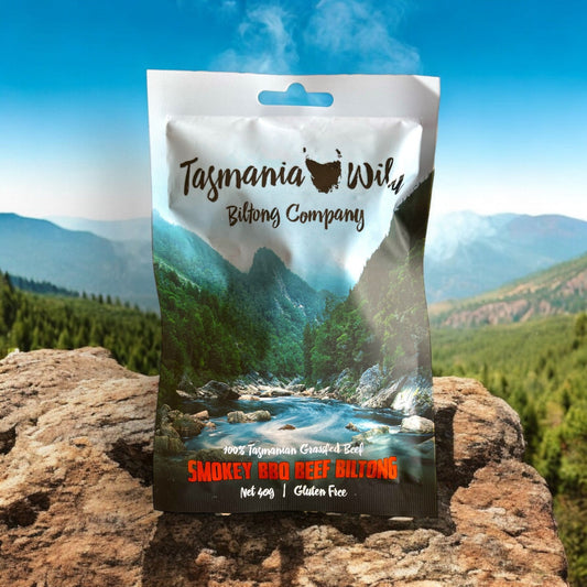 Tasmania Wild Biltong Company Smokey BBQ Beef Biltong