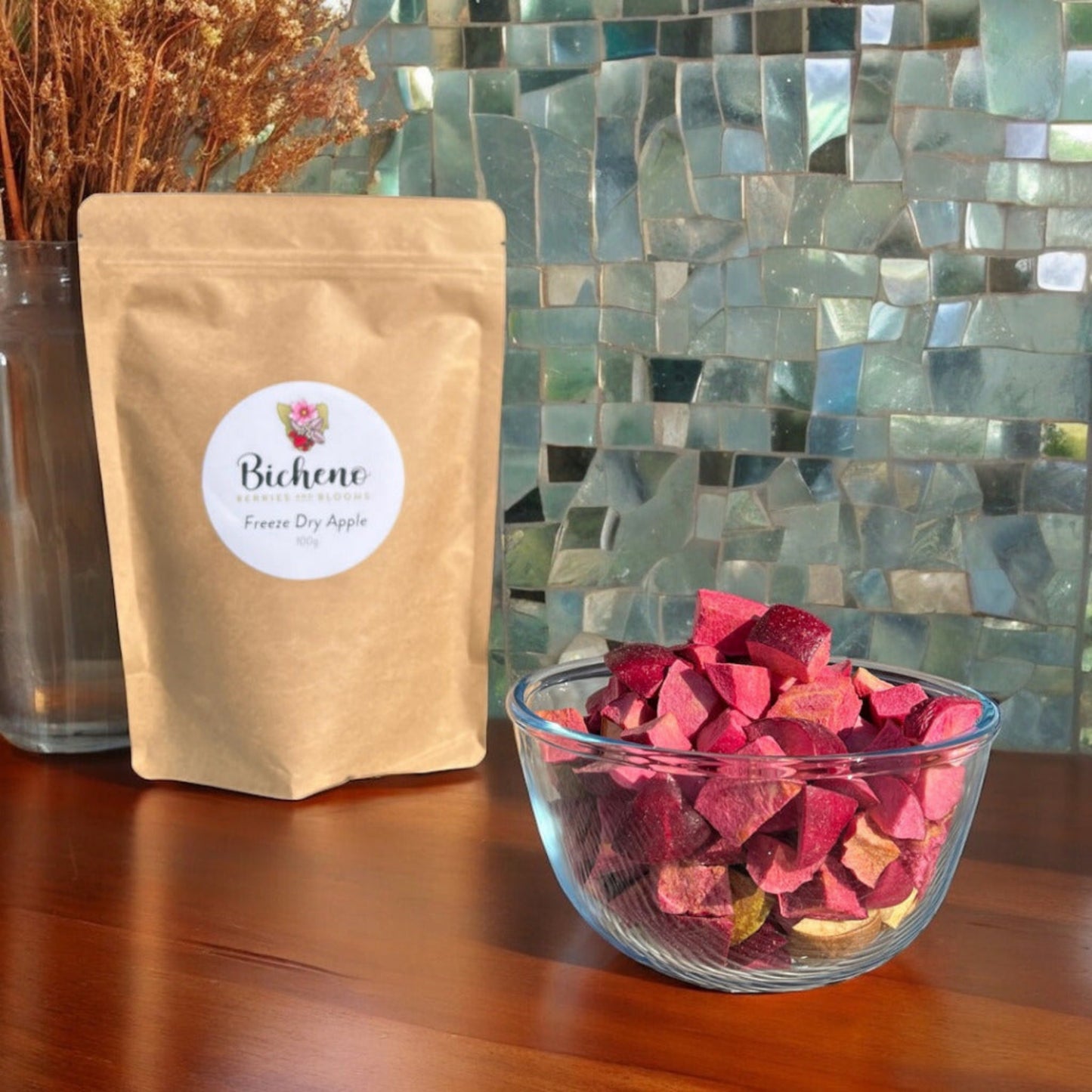 Freeze Dried Fruit Tasmanian Apple by Bicheno Berries & Blooms