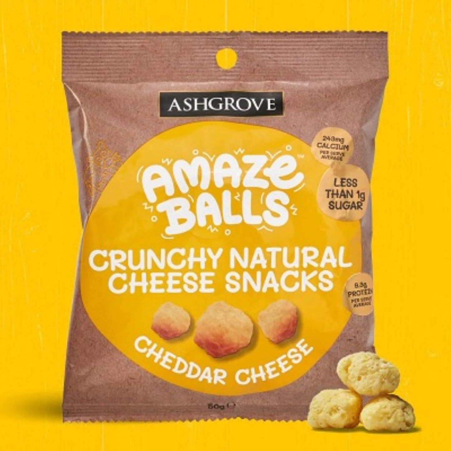 Ashgrove Cheese Tasmania Cheddar Cheese Amazeballs