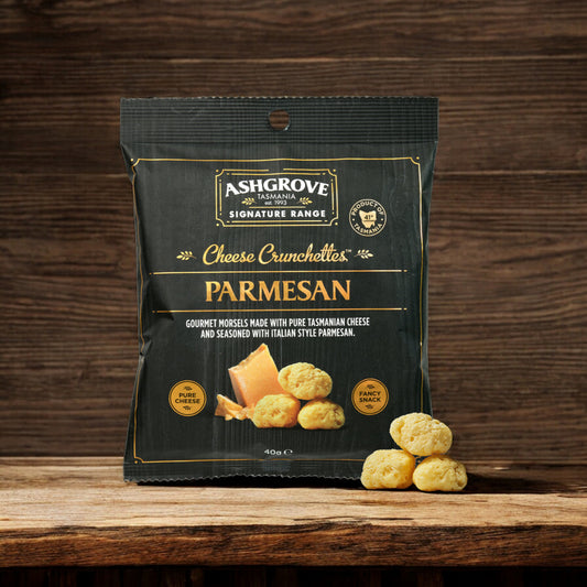 Ashgrove Cheese Tasmania Parmesan Cheese Crunchettes