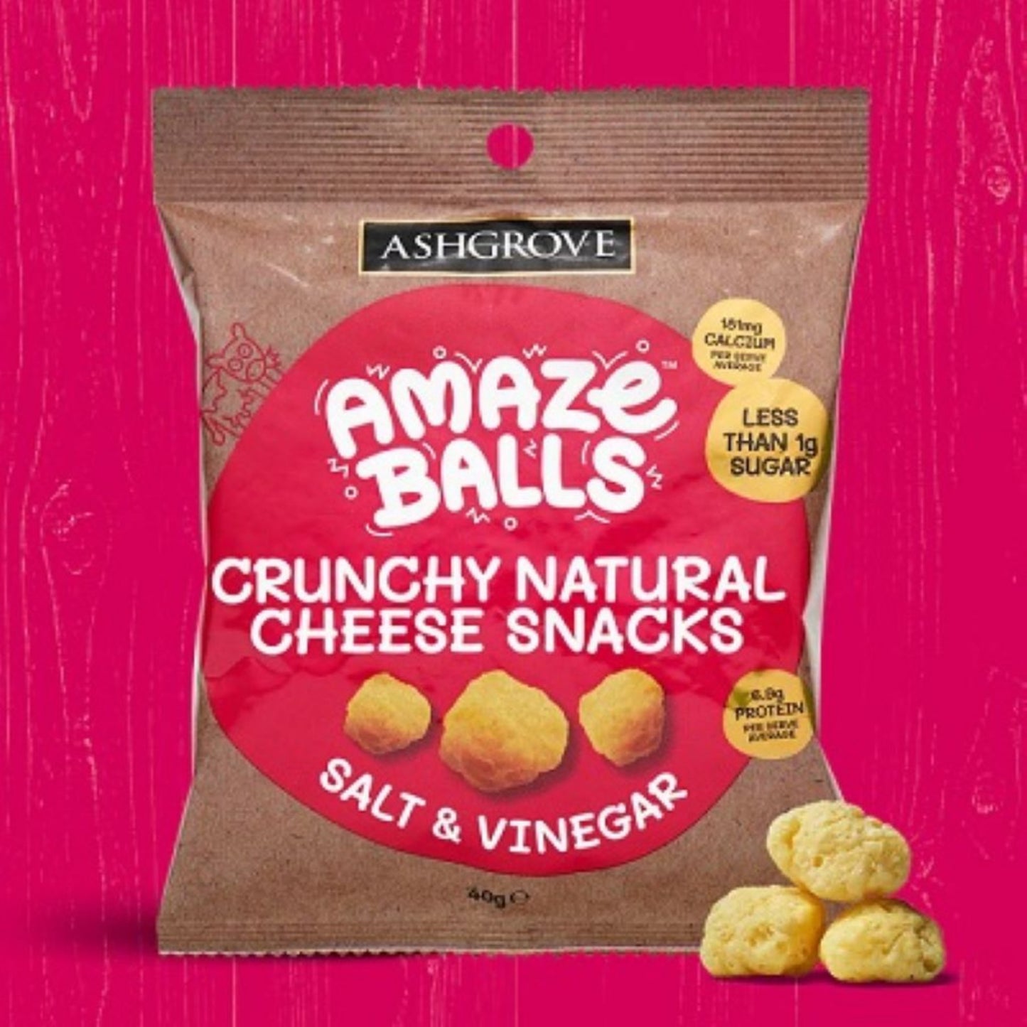 Ashgrove Cheese Tasmania Salt & Vinegar Amazeballs