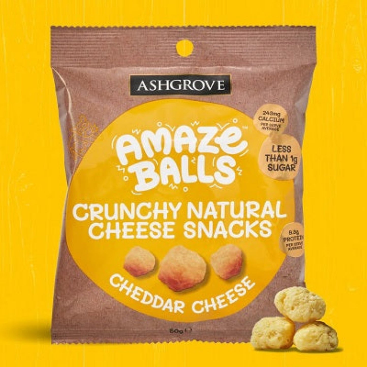 Cheddar Cheese Amazeballs by Ashgrove Cheese