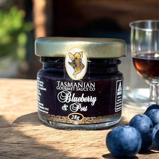 Blueberry & Port Jam by Tasmanian Gourmet Sauce Co