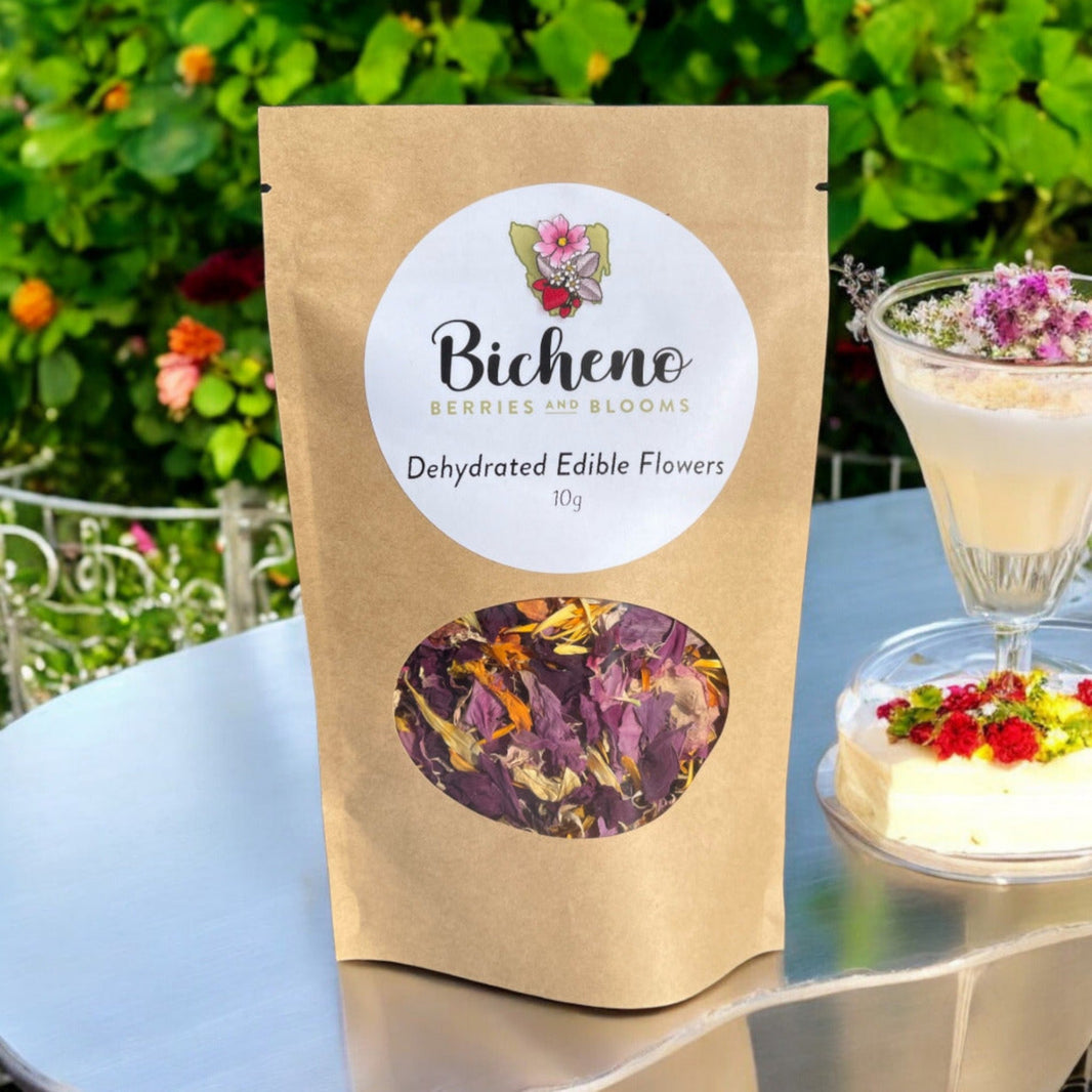 Freeze Dried Fruits and Flowers Cocktail Garnishes Made in Tasmania