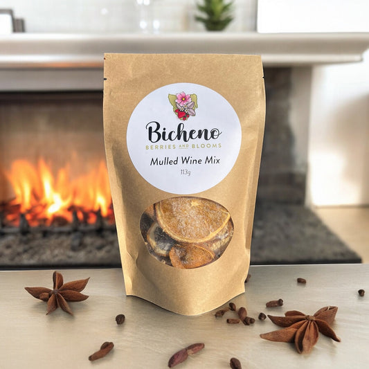 Bicheno Berries and Blooms Mulled Wine Mix - 113g