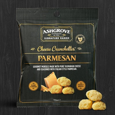 Ashgrove Cheese Tasmania Parmesan Cheese Crunchettes