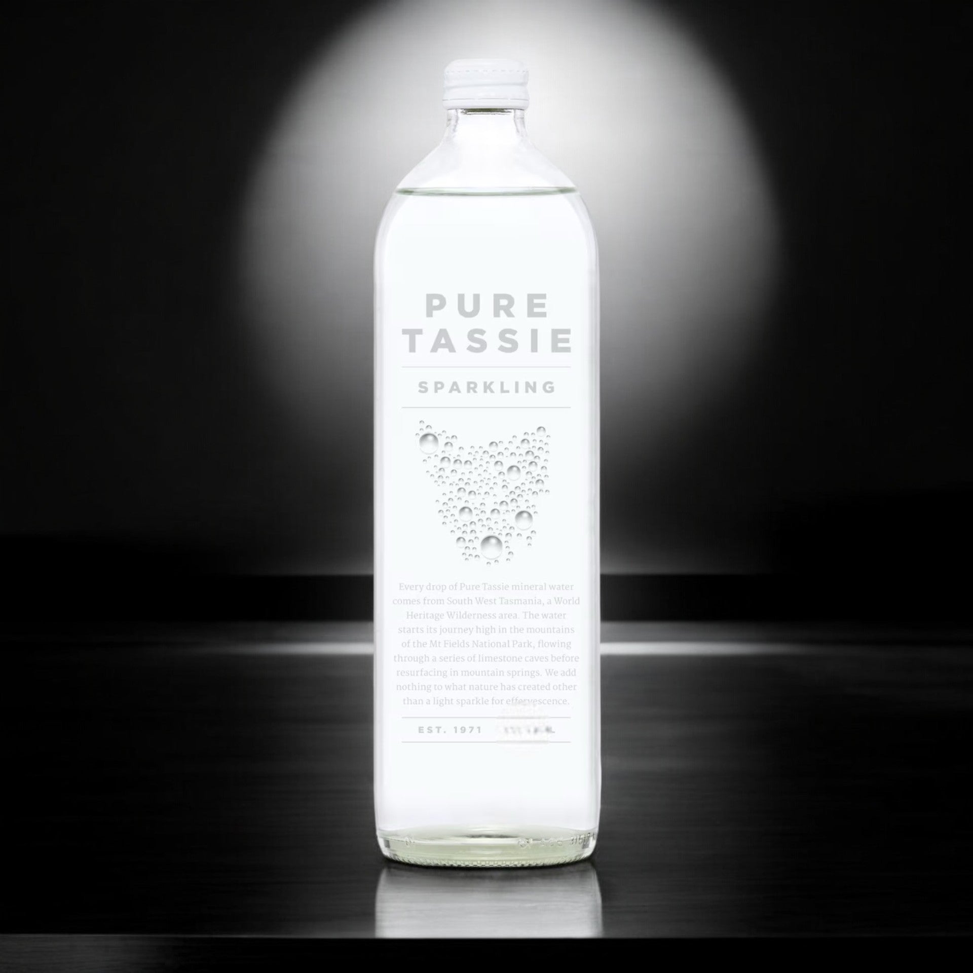 Pure Tassie Sparkling Water 350ml