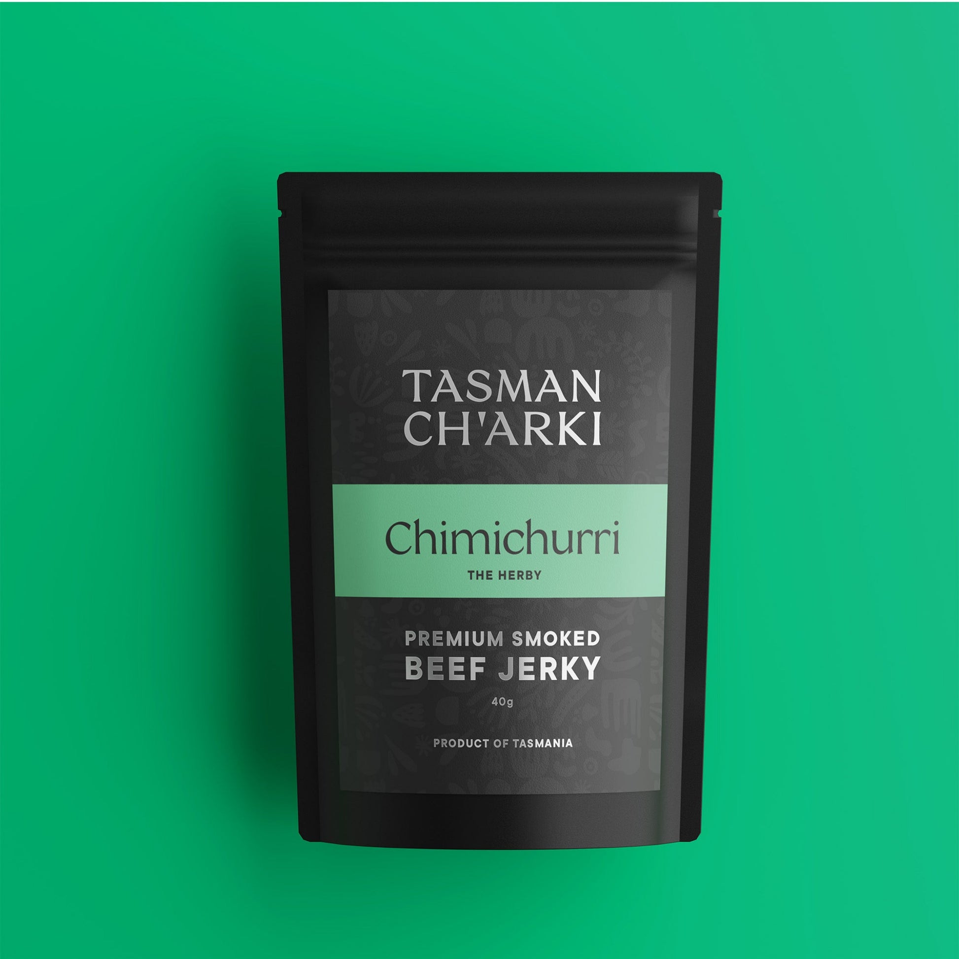 Chimichurri Beef Jerky by Tasman Ch'arki Tasmania