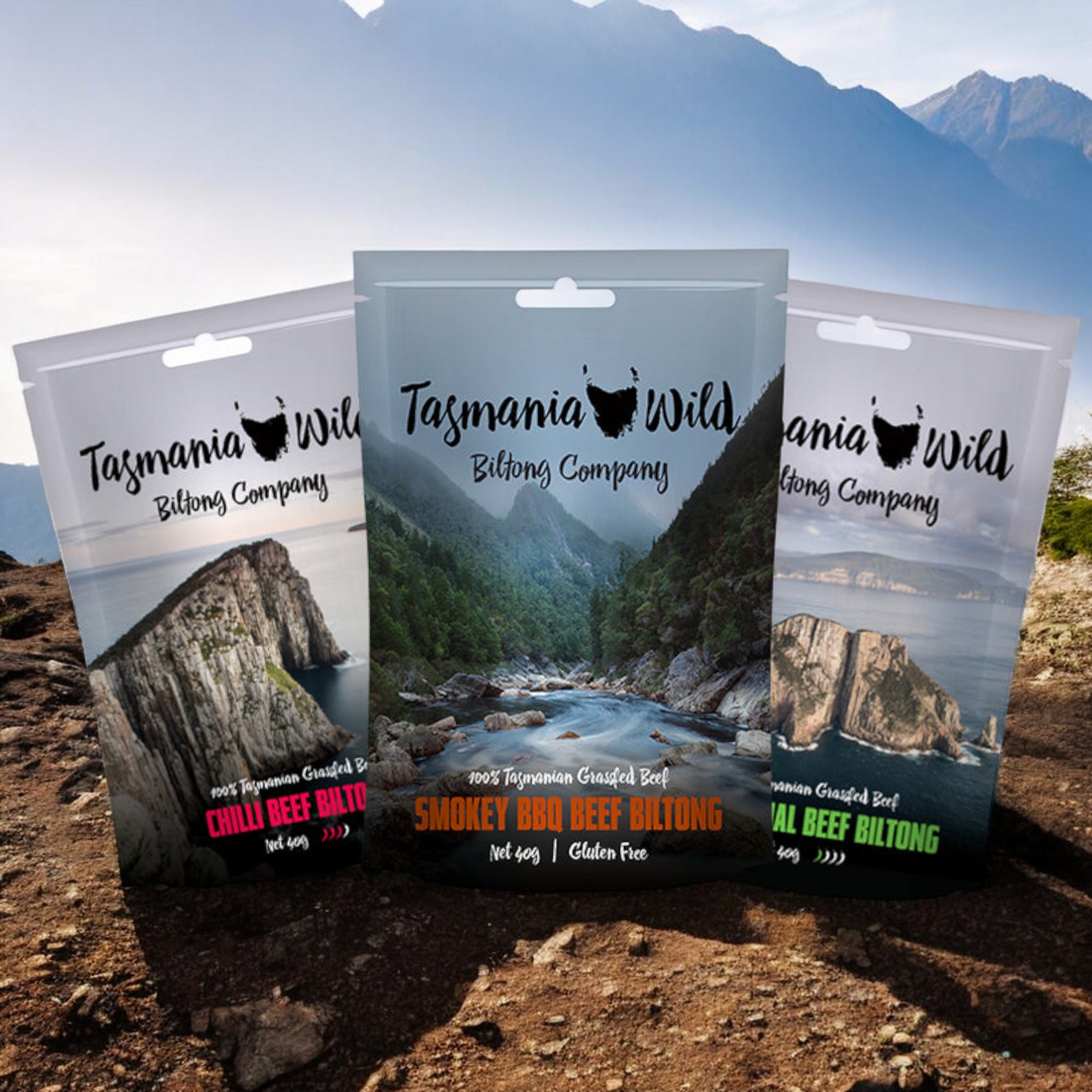 Tasmania Wild Biltong Company Variety Collection