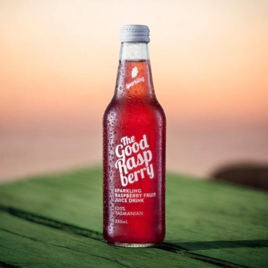 Tasmania The Good Raspberry Sparkling Raspberry Fruit Juice Drink 330ml