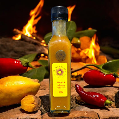 Tasmanian Gourmet Sauce for Gourmet Gift Mango and Habanero Hot Sauce