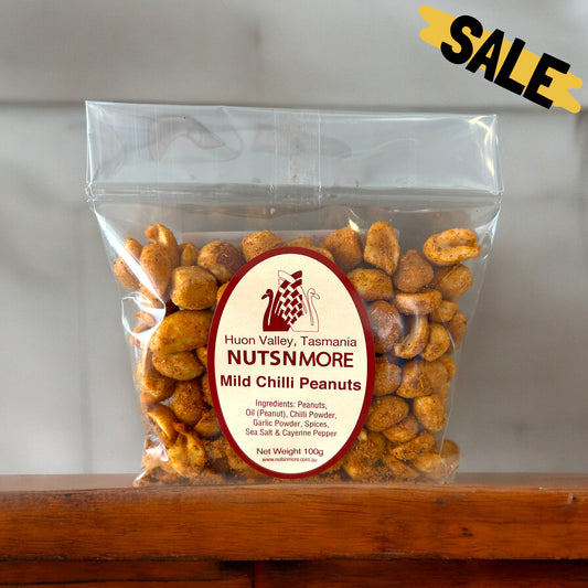 Tasmanian Gourmet Mild Chilli Peanuts