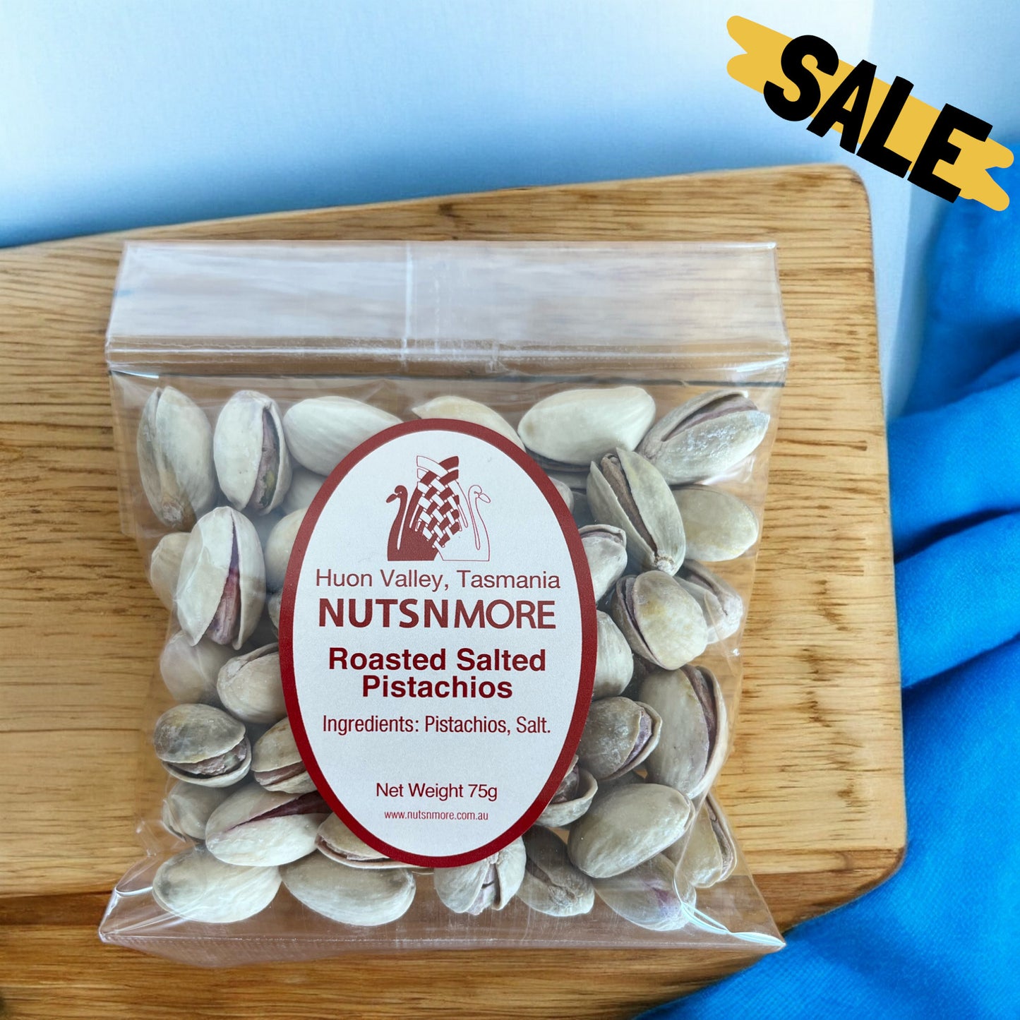 Tasmanian Gourmet Roasted Salted Pistachios