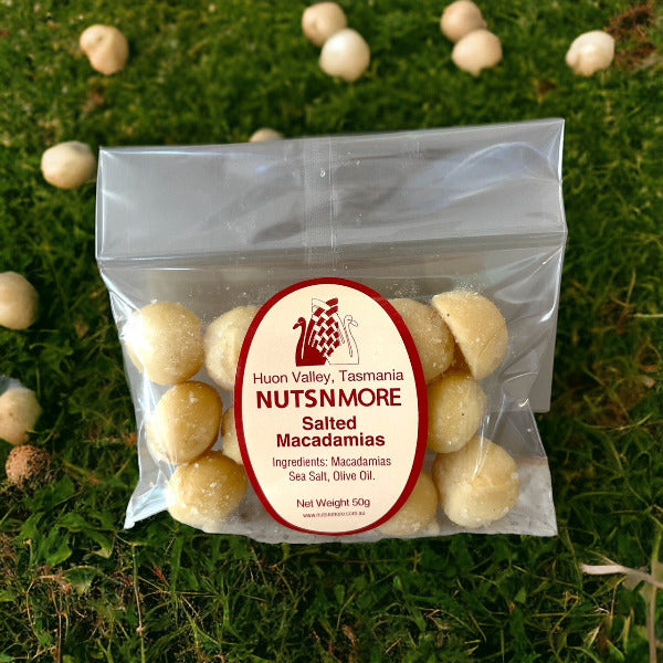 Tasmanian Roasted Salted Macadamias by Nutsnmore