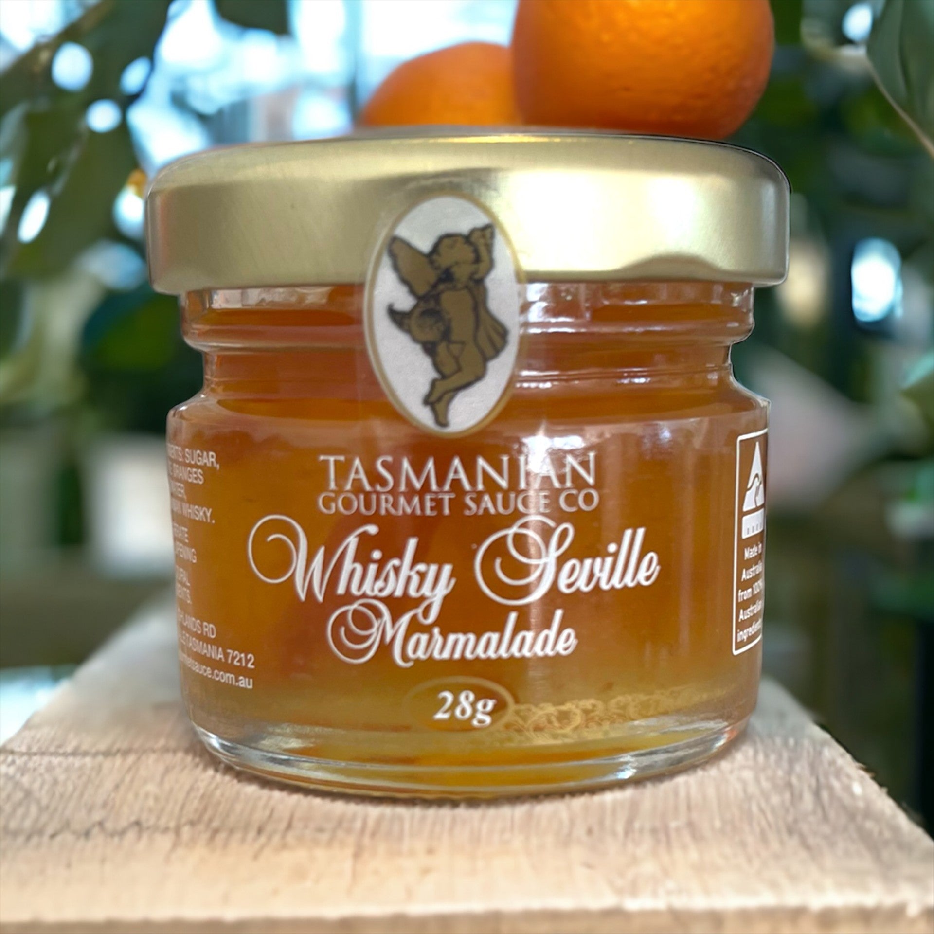 Tasmanian Gourmet Sauce Co Tasmanian Jam Whisky Seville Marmalade