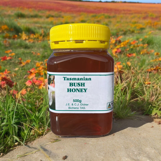 Tasmanian Bush Honey by Local Bicheno Beekeeper - 500g